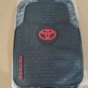 Car Floor Mats 5 Pcs Black Rubber Set Durable Anti-Slip Protection