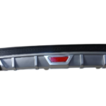 Sport Rear Bumper Diffuser Silver